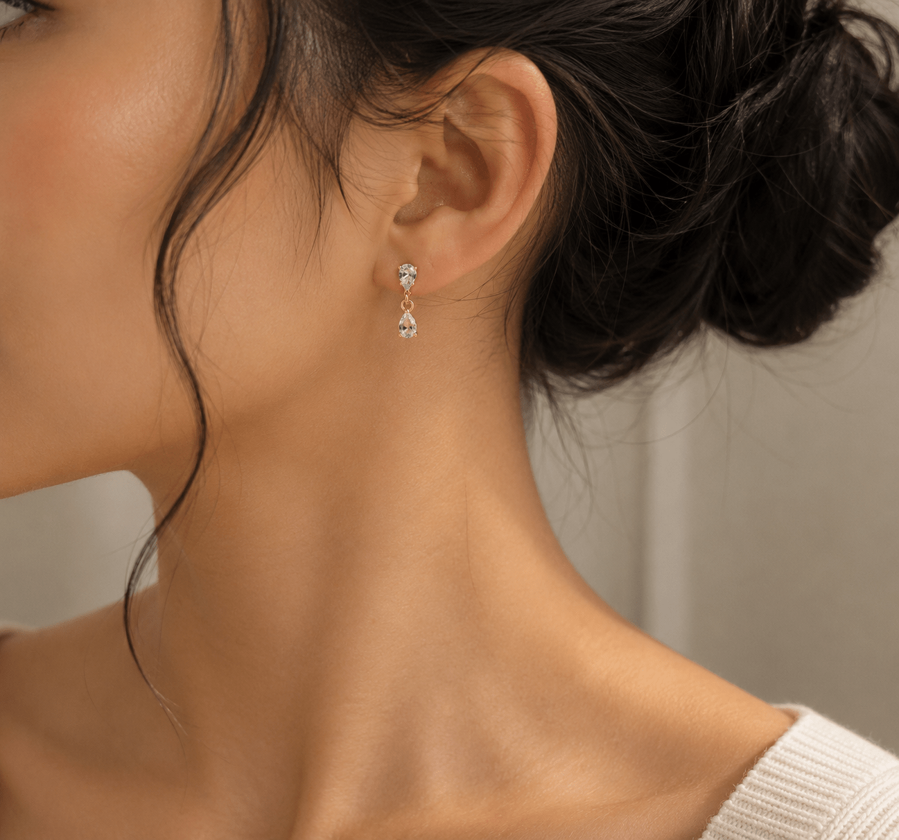 Celeste drop earrings - VANIDAMSELL