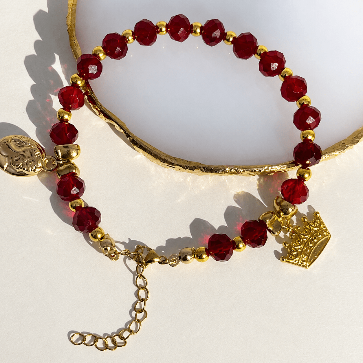 Crimson Crown bracelets - VANIDAMSELL