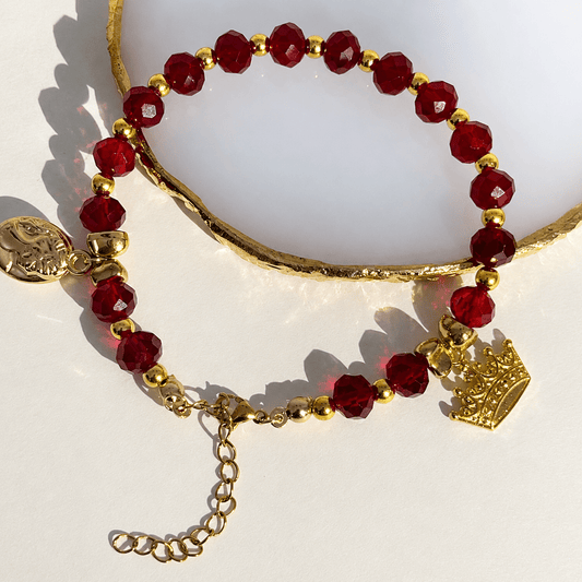 Crimson Crown bracelets - VANIDAMSELL