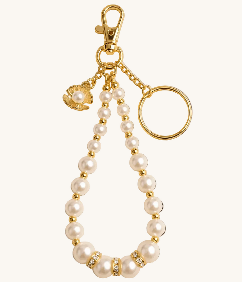 Pearl luxe keyring - VANIDAMSELL