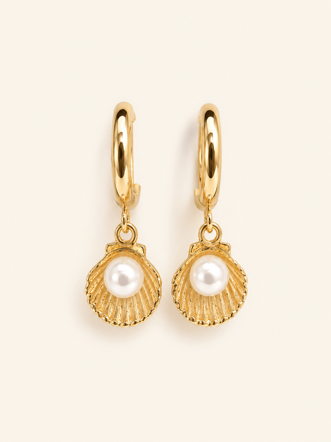 pearl tide earrings - VANIDAMSELL