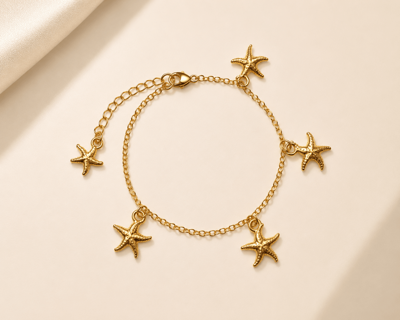 starfish charm bracelet - VANIDAMSELL