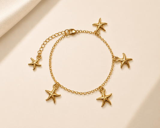 starfish charm bracelet - VANIDAMSELL